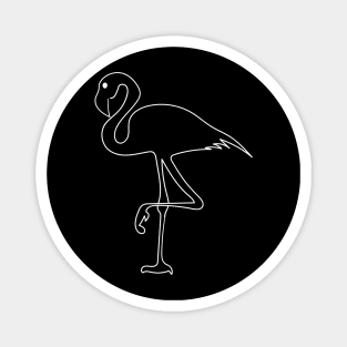 Flamingos flamingo Magnet